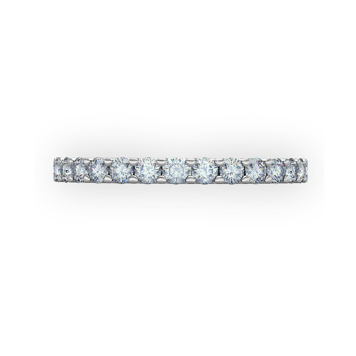 Micro diamond hotsell eternity band